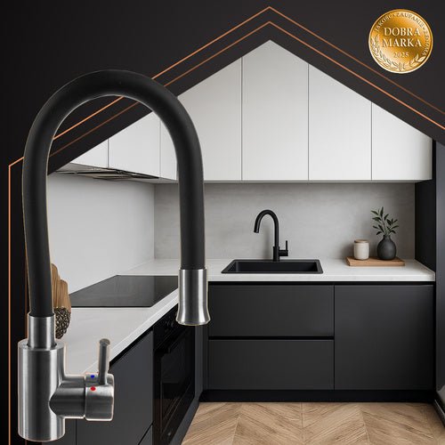 Küchenarmatur - flexibler Auslauf Ruhhy 26324 - Easy2sell - Deluxe