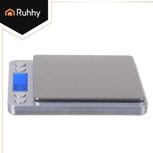Küchenwaage Präzisionswaage 0,1g bis 2kg mit LCD und 2 Schüsseln - Easy2sell - Deluxe