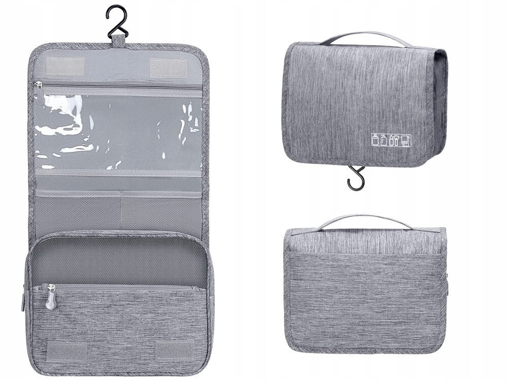 Kulturbeutel Kulturtasche Kosmetiktasche zum Aufhängen bei Reisen Damen & Herren - Easy2sell - Deluxe