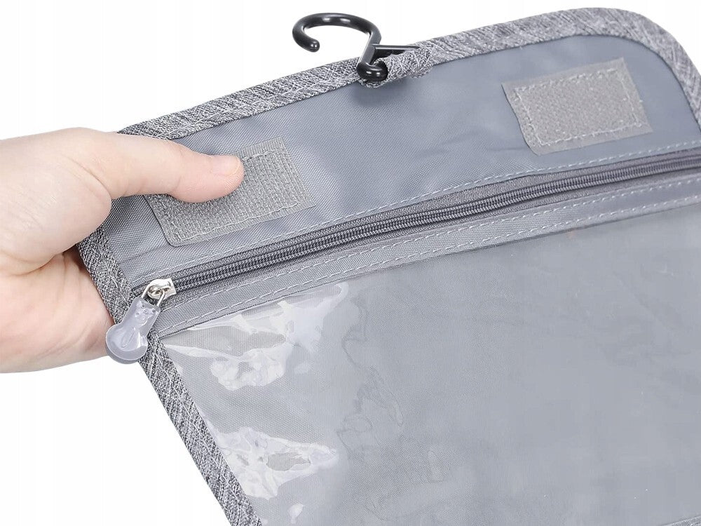 Kulturbeutel Kulturtasche Kosmetiktasche zum Aufhängen bei Reisen Damen & Herren - Easy2sell - Deluxe