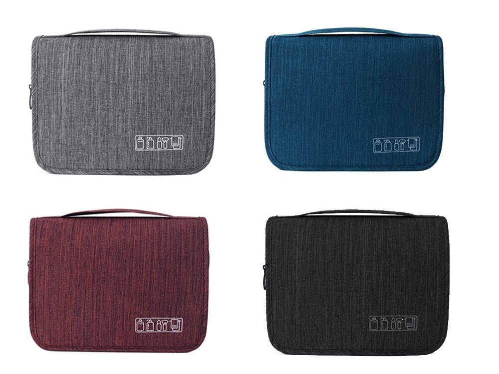 Kulturbeutel Kulturtasche Kosmetiktasche zum Aufhängen bei Reisen Damen & Herren - Easy2sell - Deluxe