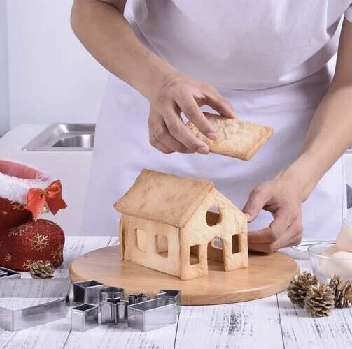 Lebkuchenhaus Ausstechform Set 10 - teilig - Easy2sell - Deluxe
