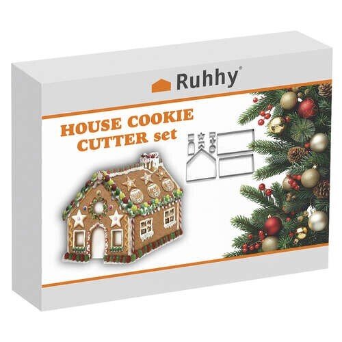 Lebkuchenhaus Ausstechform Set 10 - teilig - Easy2sell - Deluxe