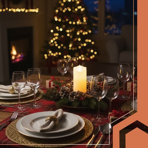 LED Kerze 15x5cm – Stimmungsvolle Beleuchtung für Weihnachten, 1 Stück - Easy2sell - Deluxe