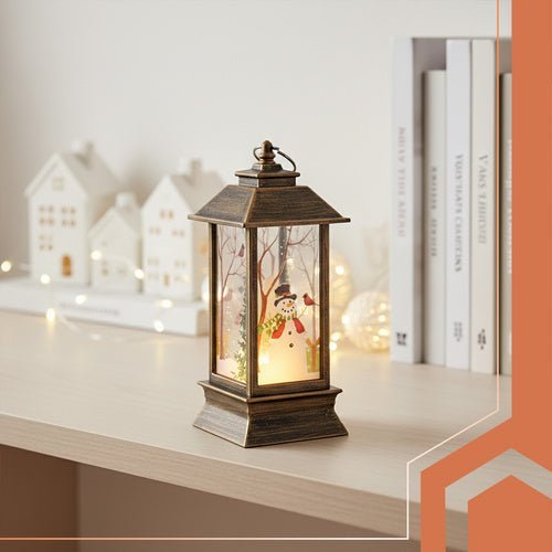 LED Laternenset in Kupfer – Dekorative Laternen für Weihnachten, 3er Set - Easy2sell - Deluxe