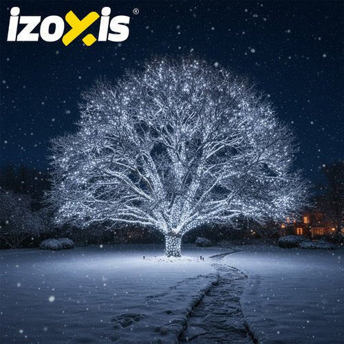 LED Lichterkette Außen 500 LEDs Kaltweiß 35m – 8 Modi IP44 Weihnachtsbaum - Easy2sell - Deluxe