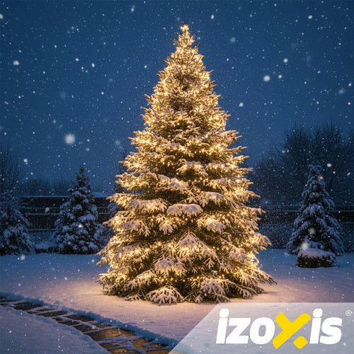 LED Weihnachtsbaumbeleuchtung 500 LEDs 35m Warmweiß 8 Modi IP44 Außen - Easy2sell - Deluxe