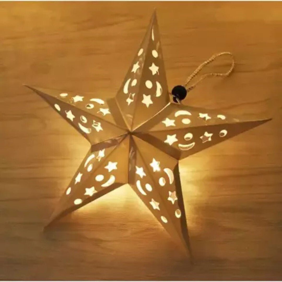 LED Weihnachtsstern beleuchtet Leuchtstern Advent Stern Deko Weihnachten - Easy2sell - Deluxe