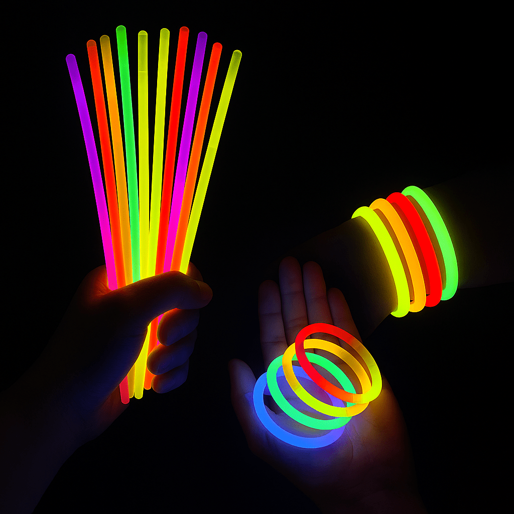 Leuchtende Knicklichter Set 100 Stück - Easy2sell - Deluxe