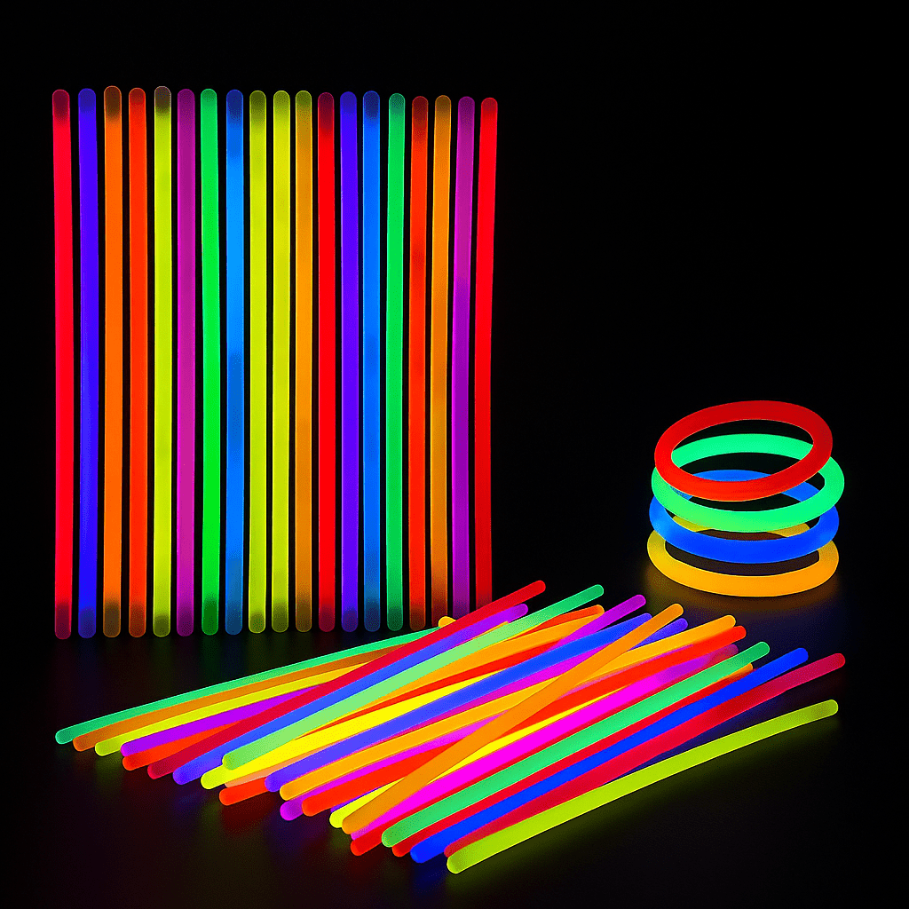 Leuchtende Knicklichter Set 100 Stück - Easy2sell - Deluxe