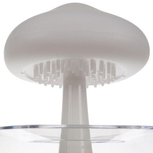 Luftbefeuchter mit Regeneffekt, LED - Nachtlampe und Aromatherapie, 450ml Weiß - Easy2sell - Deluxe