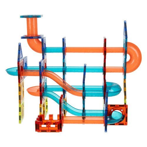 Magnetbausteine Kugelbahn Set – 96 Teile 3D Konstruktionsspielzeug Bunt - Easy2sell - Deluxe
