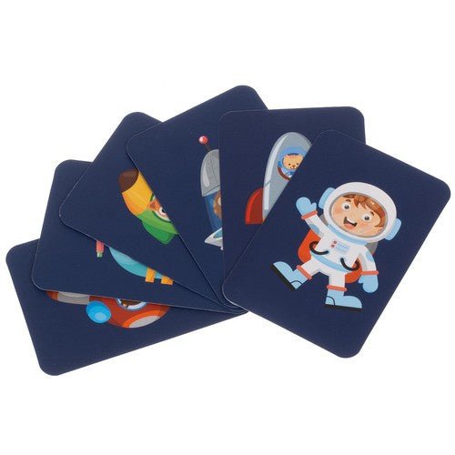 Magnetisches Weltraum - Puzzle Set mit 50 Magneten und 6 Vorlagekarten - Easy2sell - Deluxe