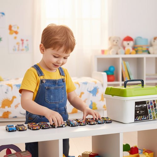 Motorisierte Autos im Koffer, 50 - tlg. 26603 - Easy2sell - Deluxe