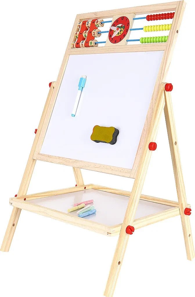 Multifunktionale Holztafel für Kinder - Easy2sell - Deluxe