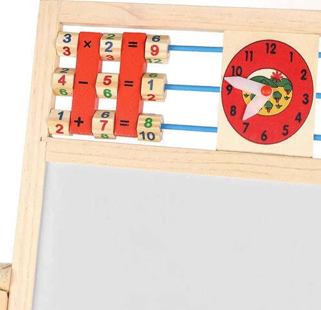 Multifunktionale Holztafel für Kinder - Easy2sell - Deluxe