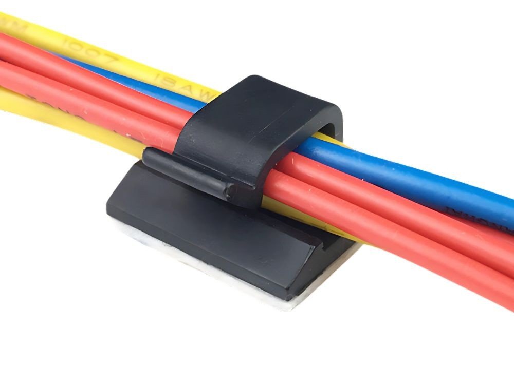 Organizer Kabelhalter für Ladekabel, Kabelhalterung, Abdeckklammer, 10 Stück - Easy2sell - Deluxe