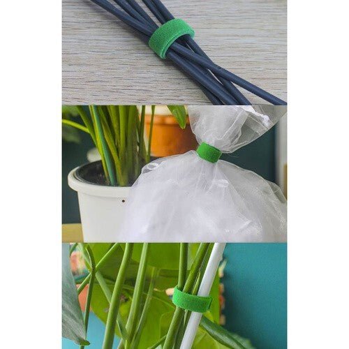 Pflanzenbinder Pflanzenhalter Klettverschluss Pflanzenband Klettband Baumhalter - Easy2sell - Deluxe