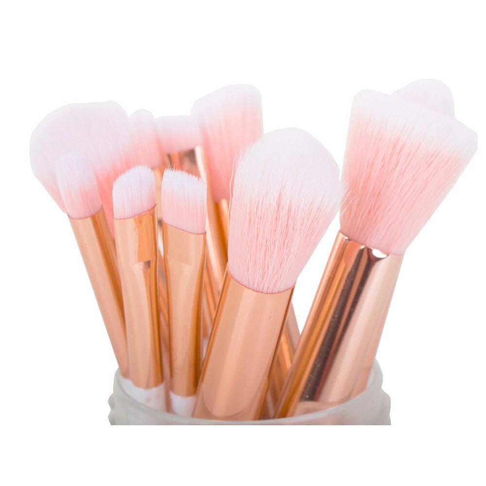 Pinselset Makeup Schmink Pinsel Professionelle Make Up Kosmetik 10 - teiliges Set - Easy2sell - Deluxe