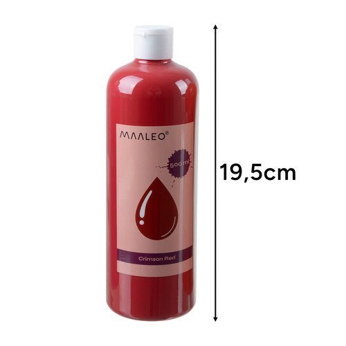 Plakatfarben Set 18 x 500 ml – Abwaschbare Schulfarben mit Hoher Deckkraft - Easy2sell - Deluxe