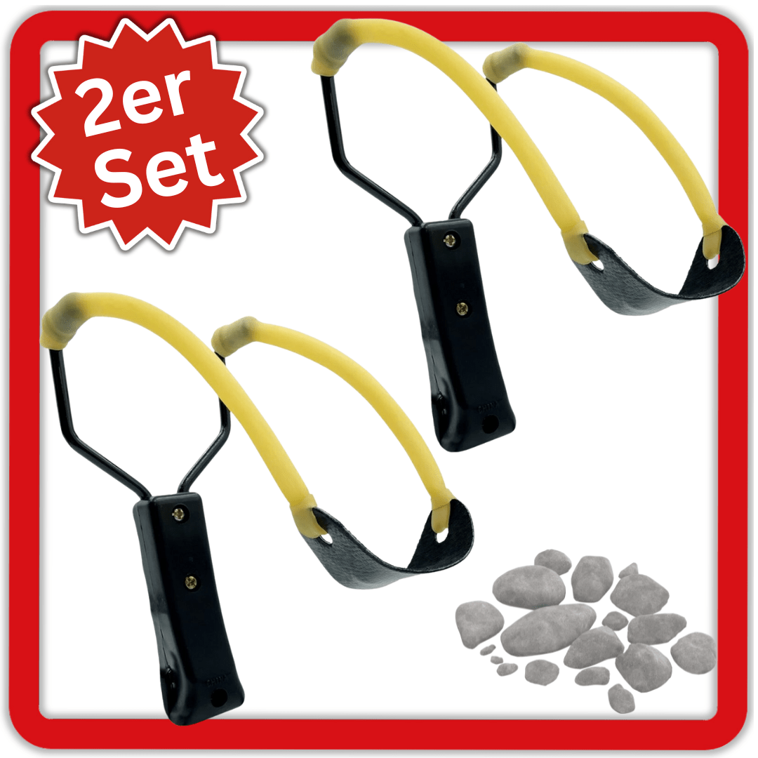 Profi Angelschleuder mit Metallgabel - Easy2sell - Deluxe