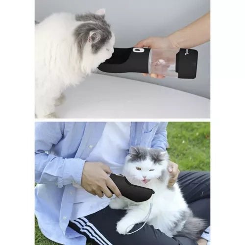 Purlov 21033 Hundeflasche/Wasserflasche mit Napf - Easy2sell - Deluxe
