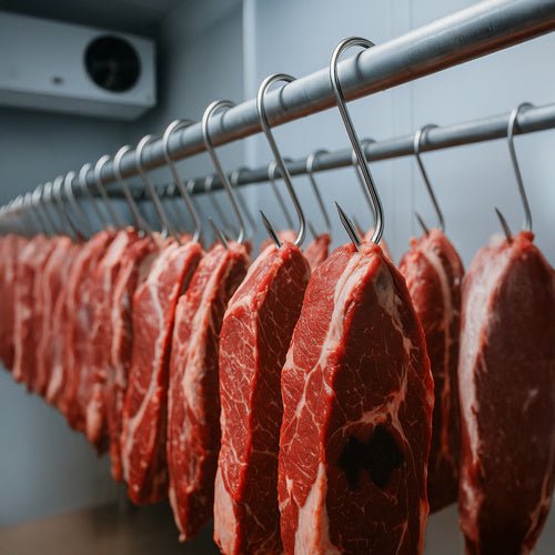 Räucherhaken 15er Set Edelstahl scharf stabile S-Form für Wurst Fisch Aufschnitt