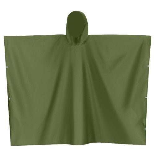 Regenponcho mit Windschutz und Bewegungsfreiheit, grün - Easy2sell - Deluxe