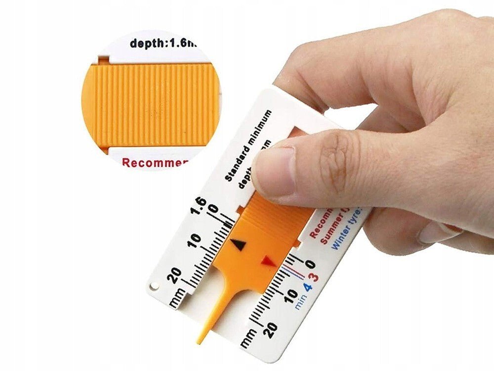 Reifenprofil Messer für Auto PKW Messgerät Werkzeug Reifen Profil Tiefe 0 - 20 mm - Easy2sell - Deluxe