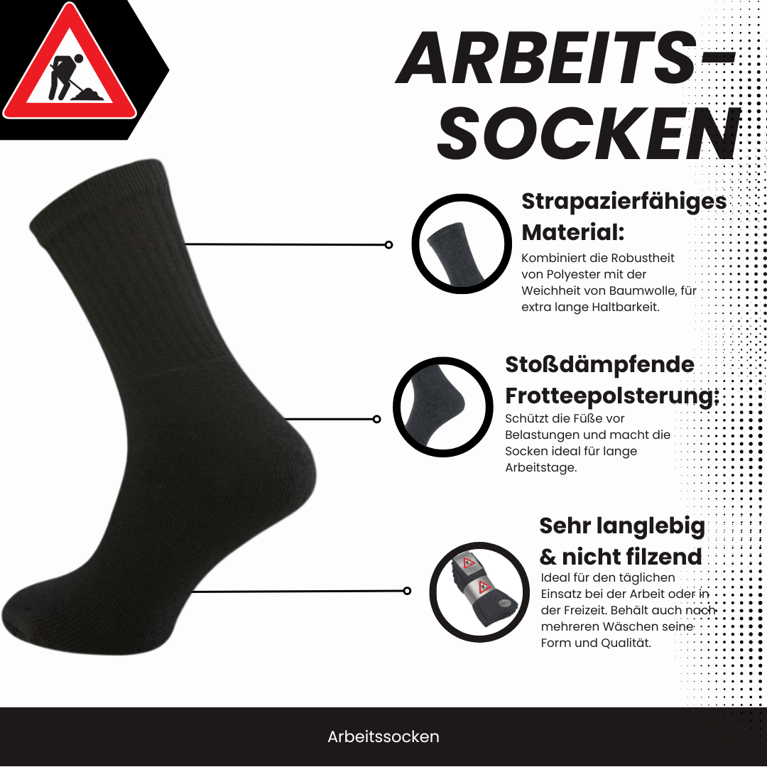 Robuste Arbeitssocken Herren Thermo - Easy2sell - Deluxe