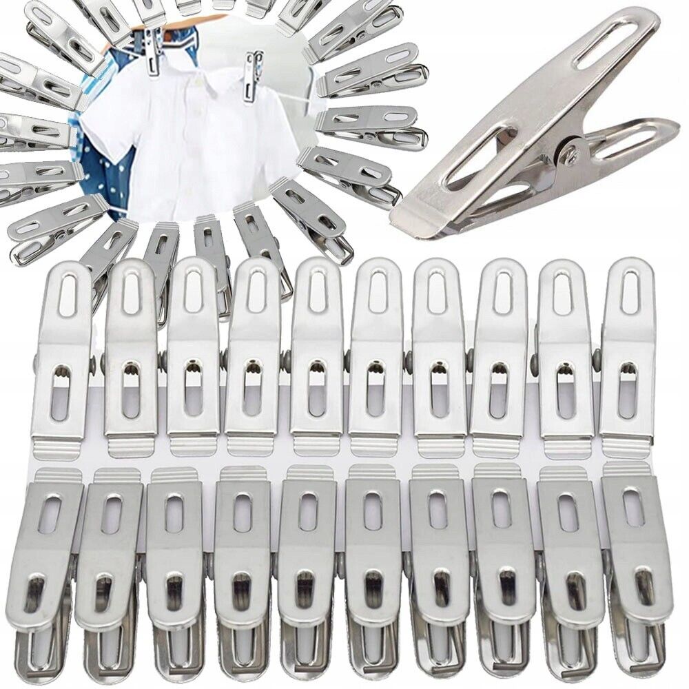 Robuste Metall - Wäscheklammern 20er Set - Easy2sell - Deluxe