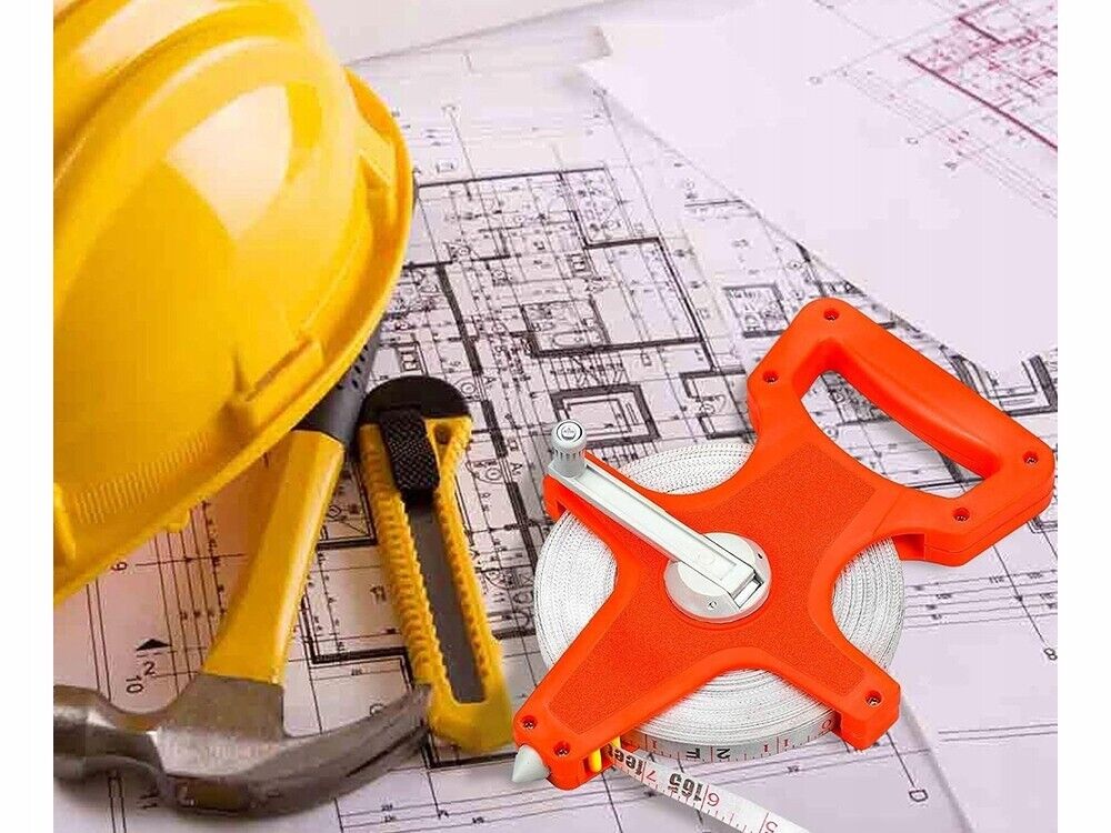 Robustes 30m Rollmaßband mit Rückzug - Easy2sell - Deluxe