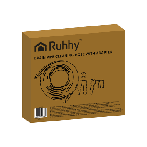 Rohrreinigungsschlauch mit Adapter 15m Ruhhy 26132 - Easy2sell - Deluxe