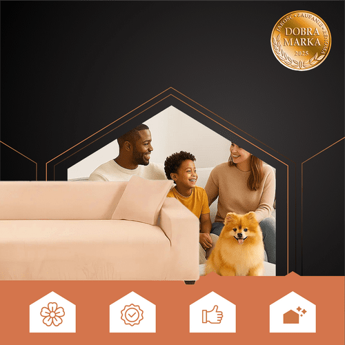 Ruhhy 26184 beige Sofabezug 190 - 230cm - Easy2sell - Deluxe