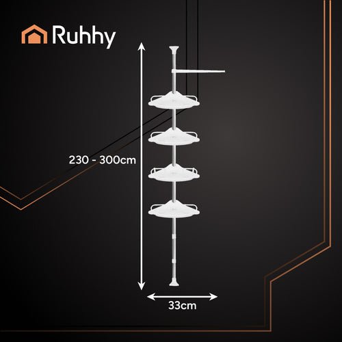 Ruhhy 26639 Eckduschregal - Easy2sell - Deluxe