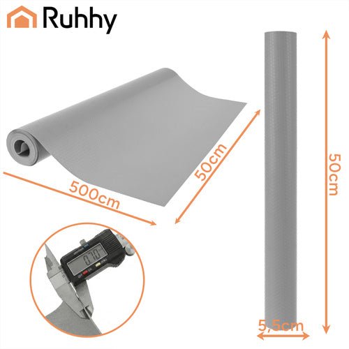 Rutschfeste Matte grau 500x50 Ruhhy 26866 - Easy2sell - Deluxe