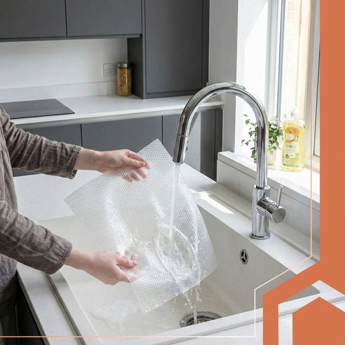 Rutschfeste Matte weiß 500x50 Ruhhy 24897 - Easy2sell - Deluxe
