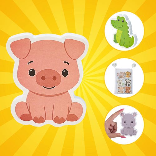 Schaumbad - Aufkleber - Tiere 26600 - Easy2sell - Deluxe