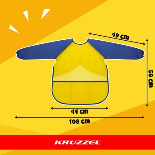 Schutzschürze für Kinder – Malschürze Robust und Bunt, Größe M - Easy2sell - Deluxe