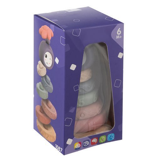 Sensorische Blöcke für Babys – Weiche Montessori Bausteine, 8er Set - Easy2sell - Deluxe