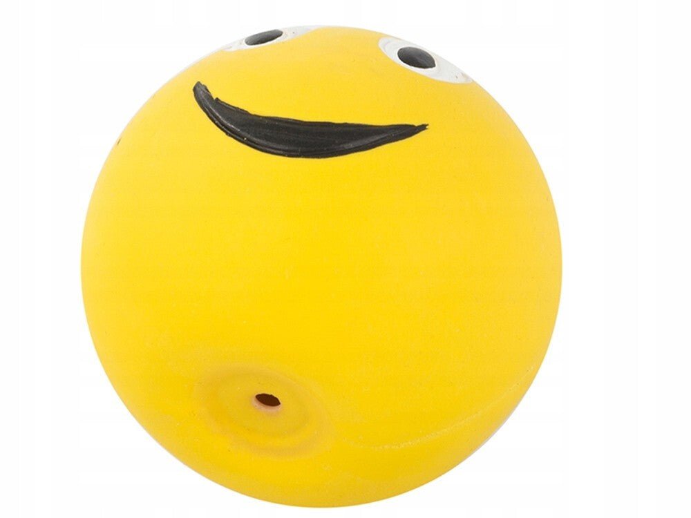 Smiley Quietschball für Haustiere - Easy2sell - Deluxe