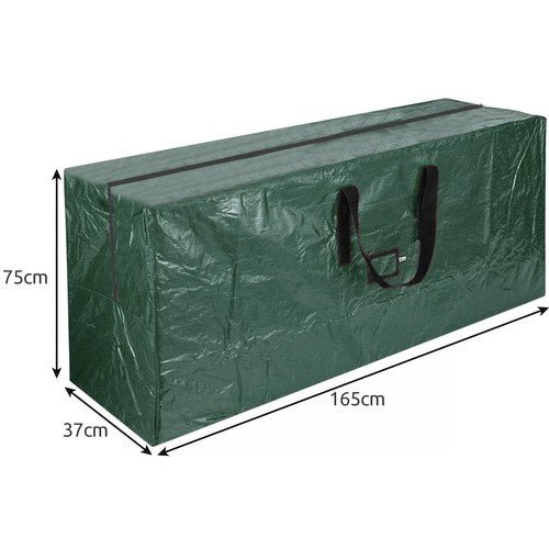 Spezialhülle für Weihnachtsbaum mit Reißverschluss, wasserdicht, grün - Easy2sell - Deluxe