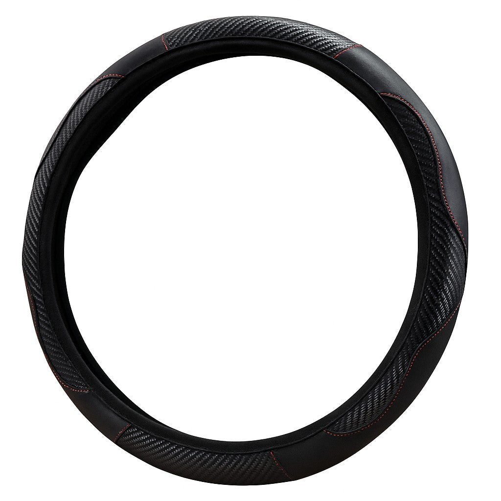 Sportlicher Lenkradbezug Schwarz 38 cm - Easy2sell - Deluxe