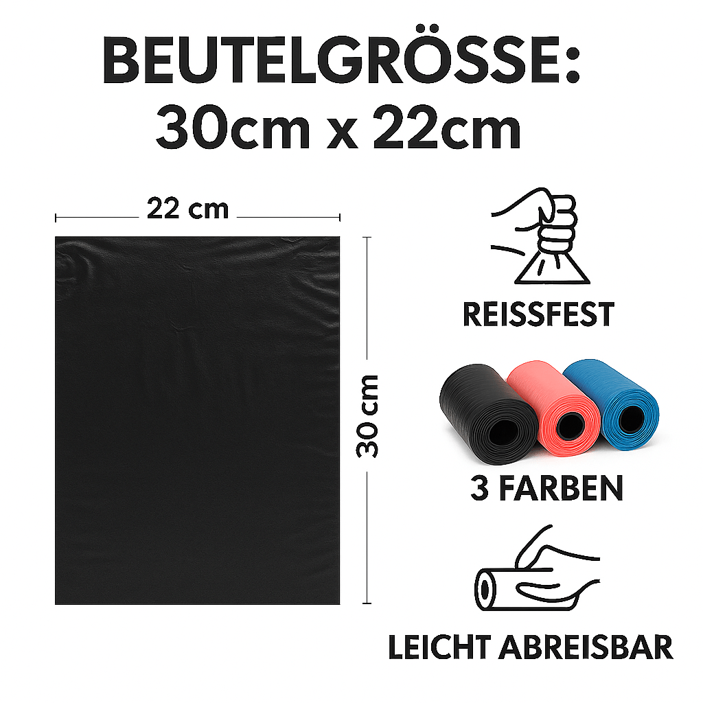 Starke Hundekotbeutel für Gassi - Easy2sell - Deluxe