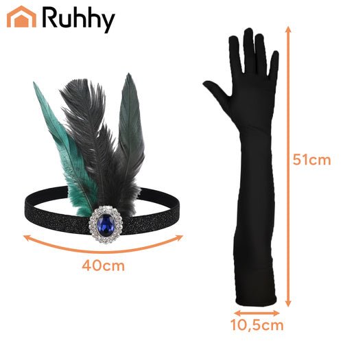 Strój damy - zestaw 9el. Ruhhy 26273 - Easy2sell - Deluxe