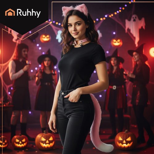 Strój kota/lisa 3el. różowy Ruhhy 26585 - Easy2sell - Deluxe