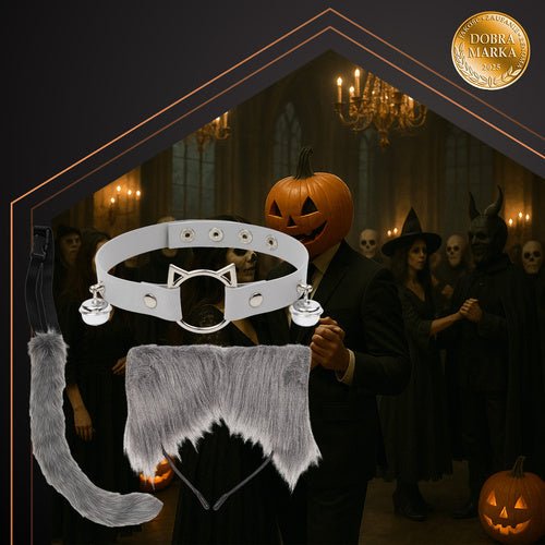 Strój kota/lisa 3el. szary Ruhhy 26586 - Easy2sell - Deluxe