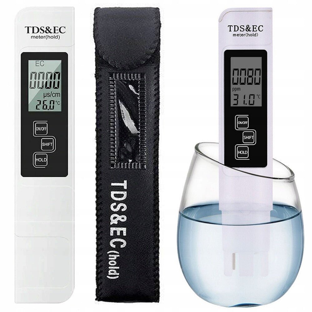 TDS Messgerät Tester für Trinkwasser Leitwertmessgerät Wassertest Wasser Tester - Easy2sell - Deluxe