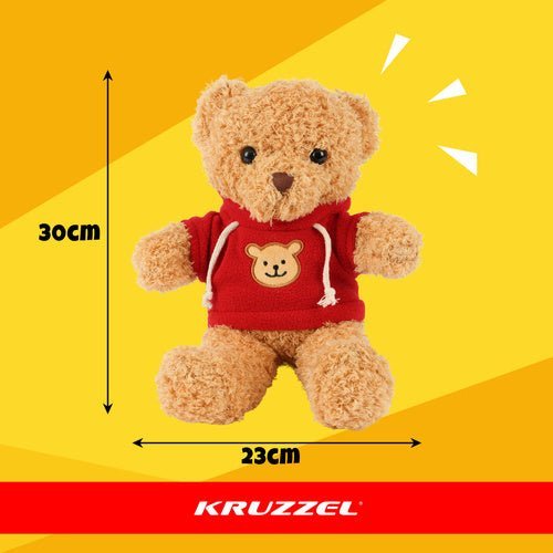 Teddybär Kuscheltier 30 cm – Weiches Plüschtier für Kinder in Hellbraun - Easy2sell - Deluxe