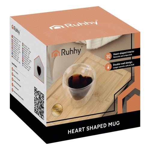 Thermoglas 240ml - Ruhha Herz 26906 - Easy2sell - Deluxe
